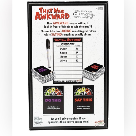 ⭐️NEW That Was Awkward - A Hilarious Party Game of Acting Out Awkward Situations - Picture 3 of 13